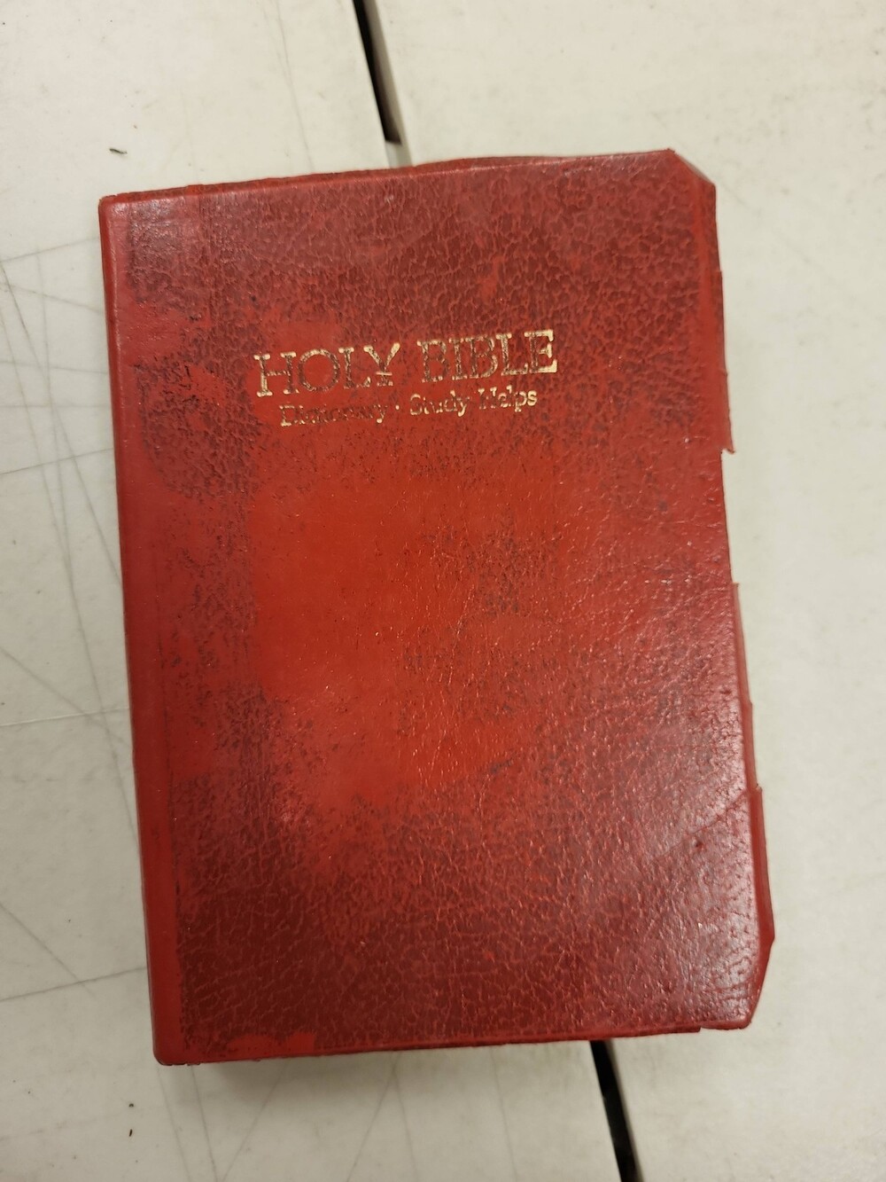 Holy Bible Dictionary Study Helps Red Holman Bible Publishers 1979 Book